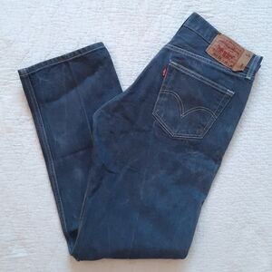 Levis 501xx Button Fly Jeans size 34/34 Creased